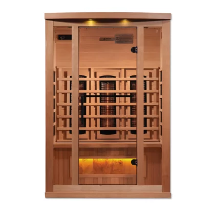 The Sunrise 2 Person Commercial Grade Full-Spectrum Salt Sauna