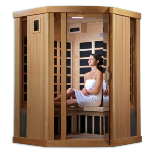 corner infrared sauna