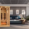 The Sunrise 2 Person Commercial Grade Full-Spectrum Salt Sauna