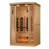 The Sunrise 2 Person Commercial Grade Full-Spectrum Salt Sauna