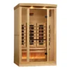The Sunrise 2 Person Commercial Grade Full-Spectrum Salt Sauna