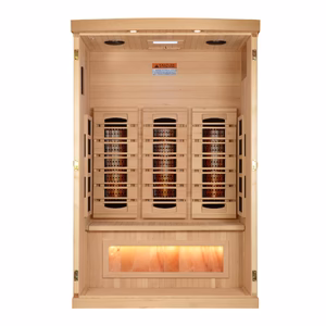 The Sunrise 2 Person Commercial Grade Full-Spectrum Salt Sauna