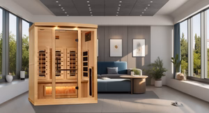 Supernova 3 Person Commercial Grade Full-Spectrum Salt Sauna