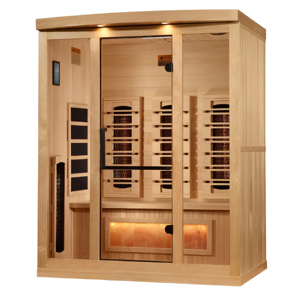Supernova 3 Person Commercial Grade Full-Spectrum Salt Sauna