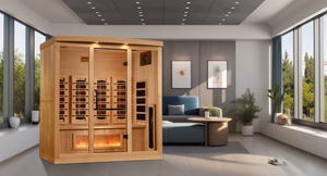 Orion 4 Person Commercial Grade Full-Spectrum Infrared Salt Sauna