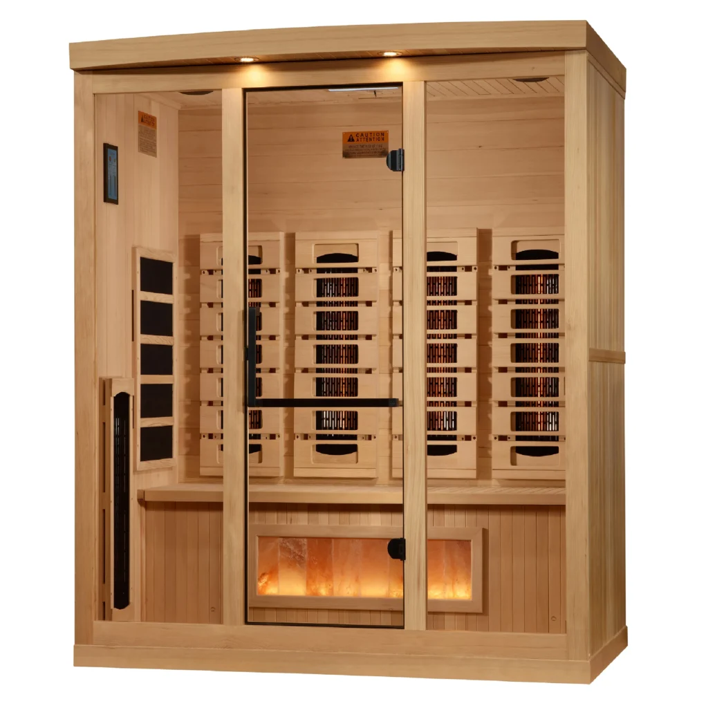 Orion 4 Person Commercial Grade Full-Spectrum Infrared Salt Sauna