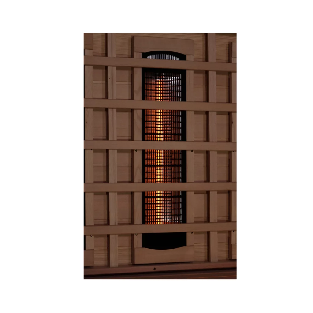 The Sunrise 2 Person Commercial Grade Full-Spectrum Salt Sauna