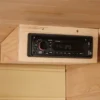 Saturn 3 Person Corner Medical Grade Near Zero EMF Far Infrared Home Far Infrared Sauna in Cedar