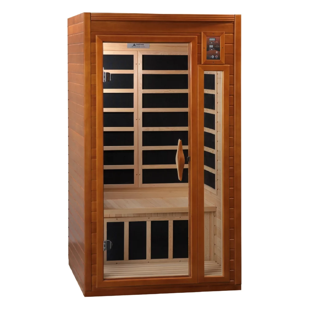 Voyager 1 Person Low EMF Home Infrared Sauna