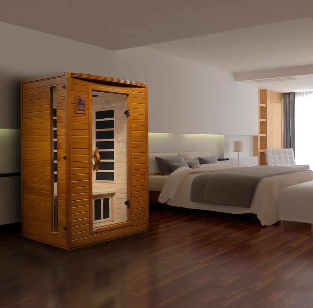 Halley 2 Person Low EMF Home Far Infrared Sauna