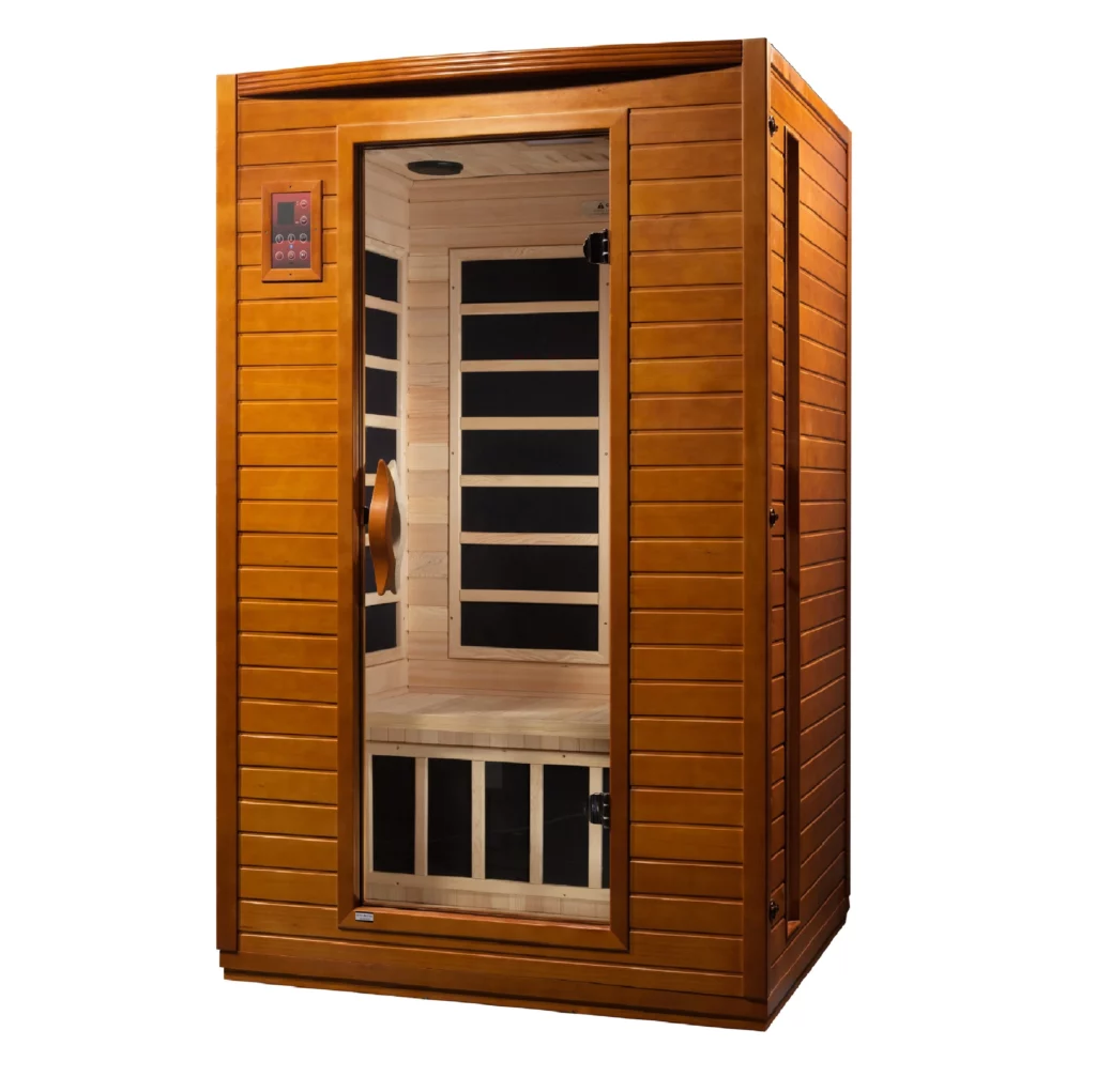 Halley 2 Person Low EMF Home Far Infrared Sauna