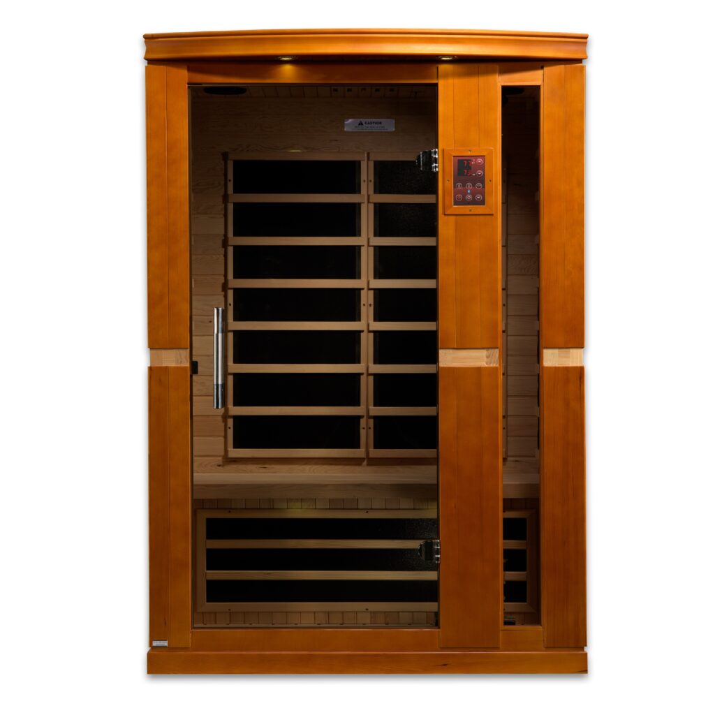Larissa 2 Person Low EMF Home Far Infrared Sauna