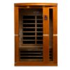 Larissa 2 Person Low EMF Home Far Infrared Sauna