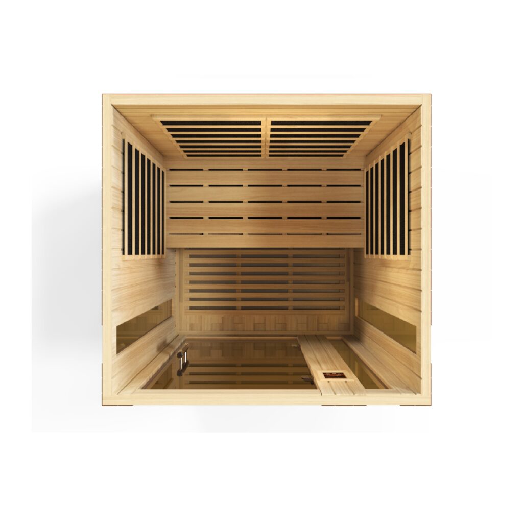 Larissa 2 Person Low EMF Home Far Infrared Sauna
