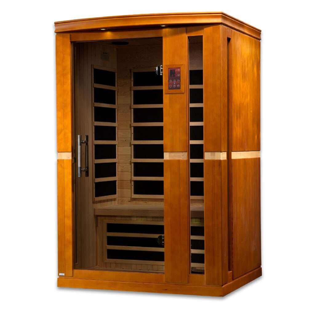 Larissa 2 Person Low EMF Home Far Infrared Sauna