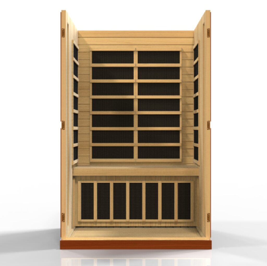 Larissa 2 Person Low EMF Home Far Infrared Sauna