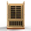 Larissa 2 Person Low EMF Home Far Infrared Sauna