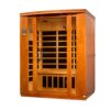 Harmonic 3 Person Low EMF Far Infrared Sauna