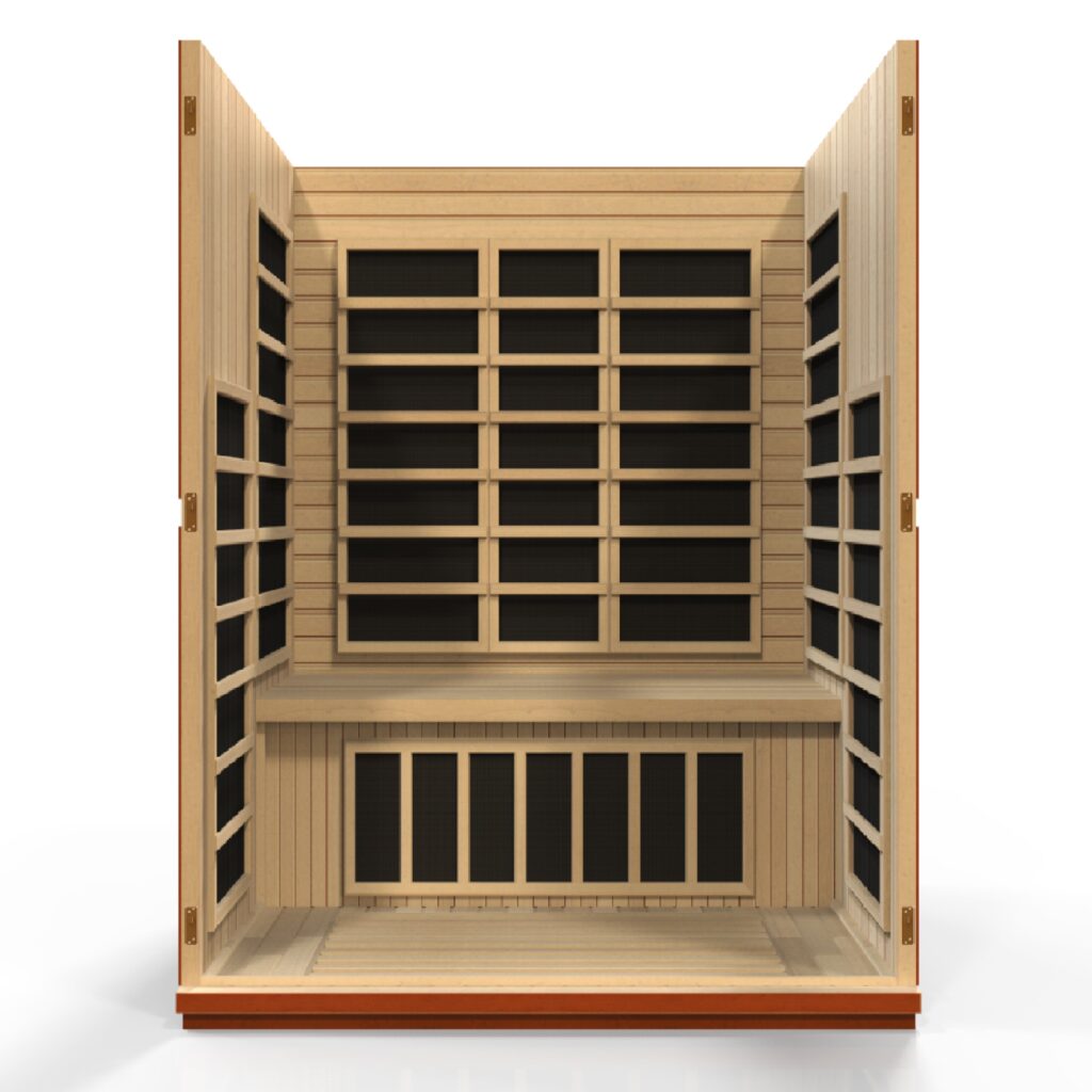 Harmonic 3 Person Low EMF Far Infrared Sauna