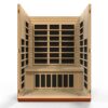 Harmonic 3 Person Low EMF Far Infrared Sauna