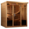Jupiter 6 Person Commercial Grade Near Zero EMF Far Infrared Sauna