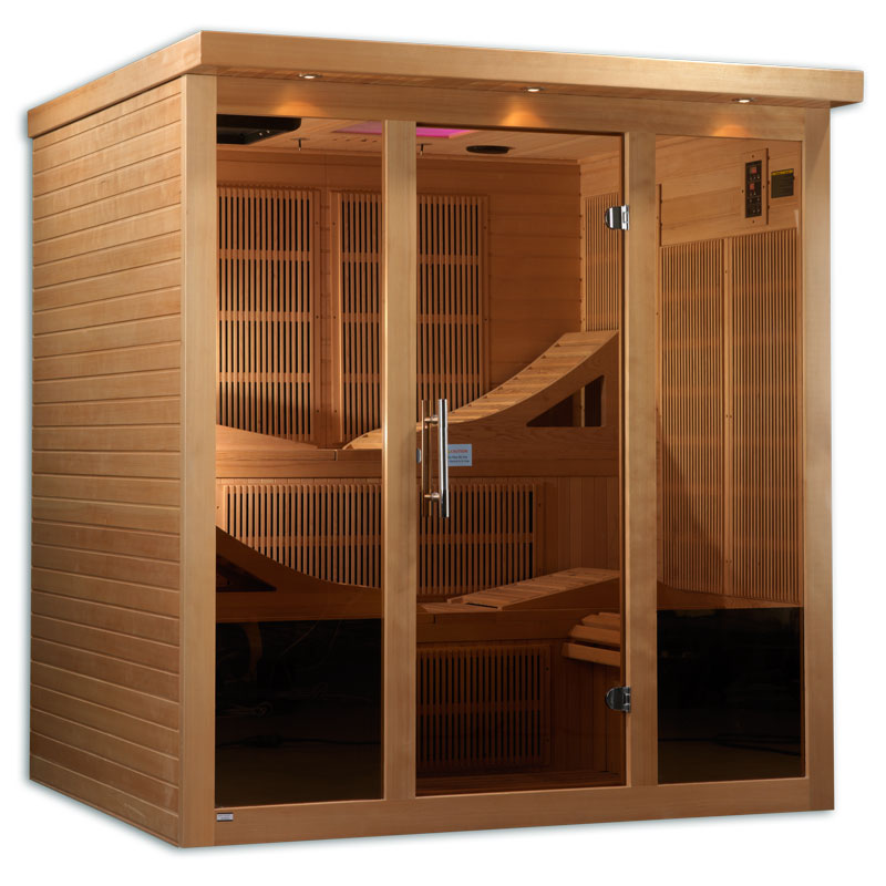 Jupiter 6 Person Commercial Grade Near Zero EMF Far Infrared Sauna