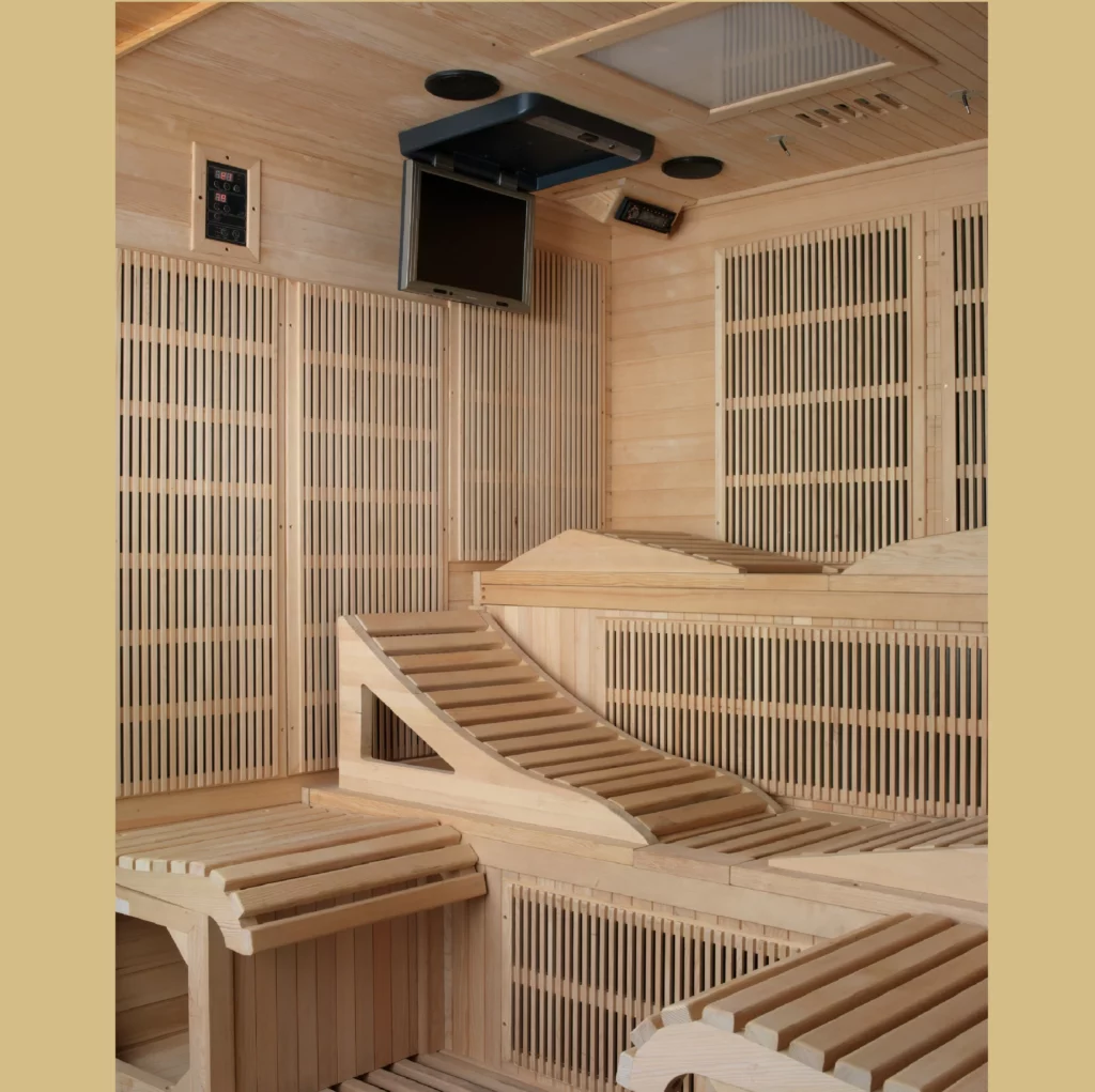 Jupiter 6 Person Commercial Grade Near Zero EMF Far Infrared Sauna