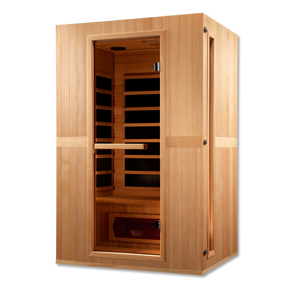 Solstice 2 Person Low EMF Home Infrared Sauna