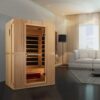 Solstice 2 Person Low EMF Home Infrared Sauna