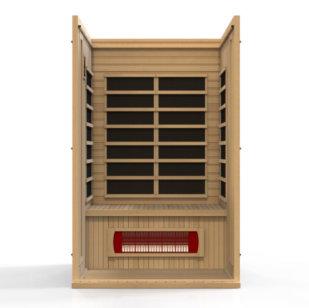 Solstice 2 Person Low EMF Home Infrared Sauna