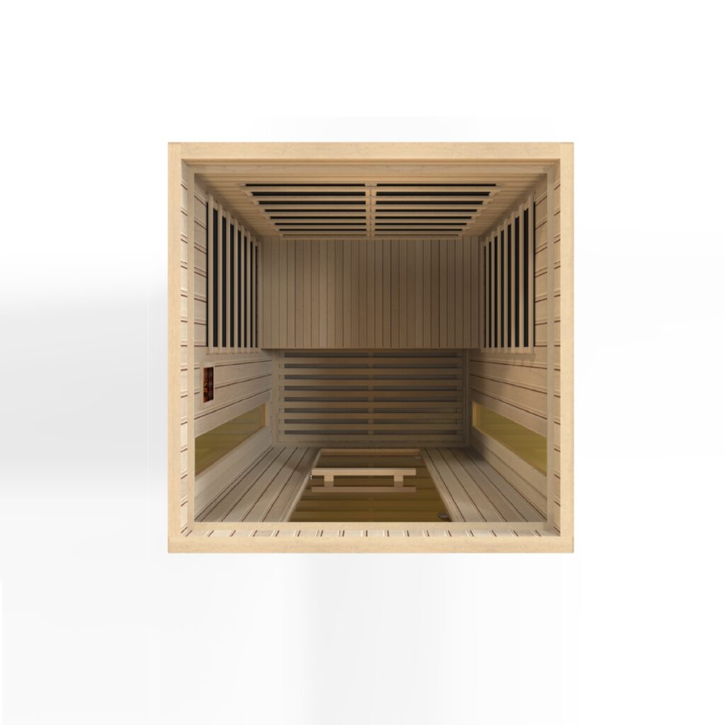 Solstice 2 Person Low EMF Home Infrared Sauna