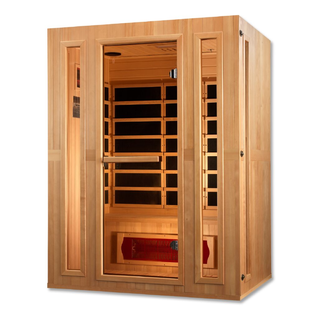 Magellan 3 Person Low EMF Home Far Infrared Sauna