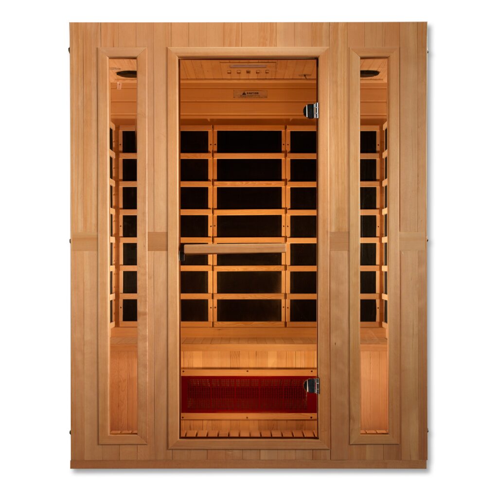 Magellan 3 Person Low EMF Home Far Infrared Sauna