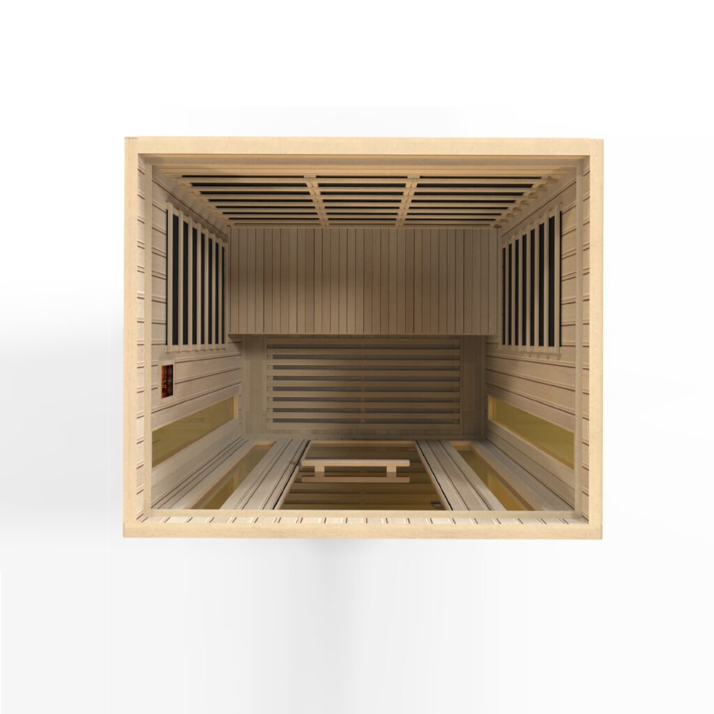 Magellan 3 Person Low EMF Home Far Infrared Sauna