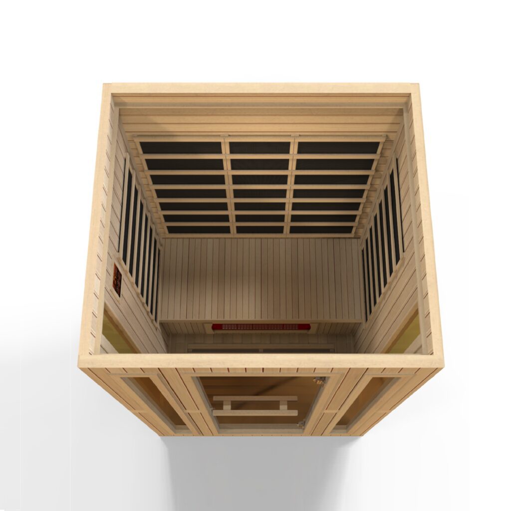 Magellan 3 Person Low EMF Home Far Infrared Sauna