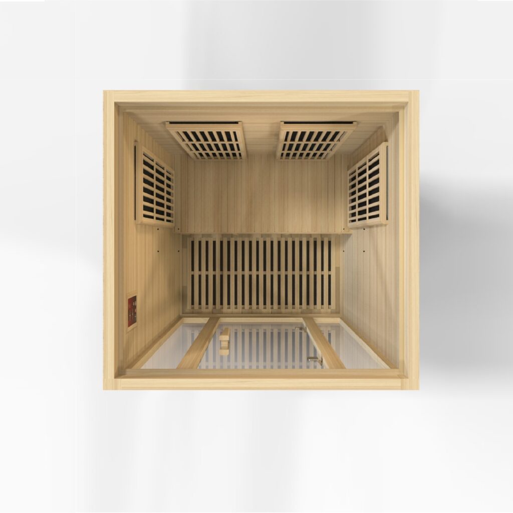 Seattle 2 Person Low EMF Far Infrared Sauna