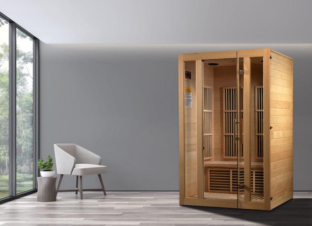 Seattle 2 Person Low EMF Far Infrared Sauna