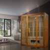 Europa 3 Person Low EMF Far Infrared Home Sauna