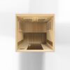 Odyssey 2 Person Low EMF Far Infrared Sauna in Hemlock