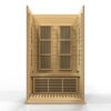 Odyssey 2 Person Low EMF Far Infrared Sauna in Hemlock