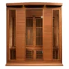 Twilight 4 Person Low EMF Far Infrared Home Sauna in Cedar