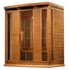 Twilight 4 Person Low EMF Far Infrared Home Sauna in Cedar