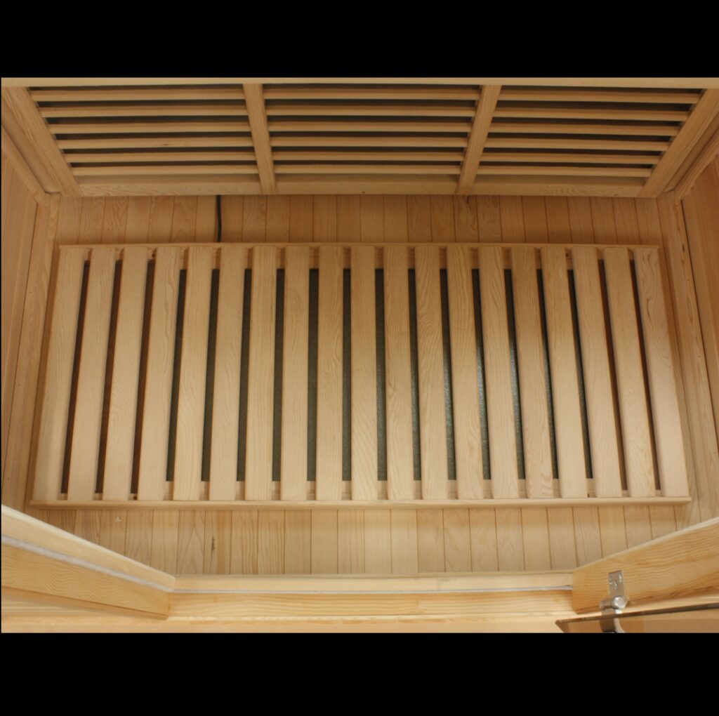 Odyssey 2 Person Low EMF Far Infrared Sauna in Hemlock