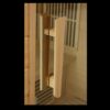Odyssey 2 Person Low EMF Far Infrared Sauna in Hemlock