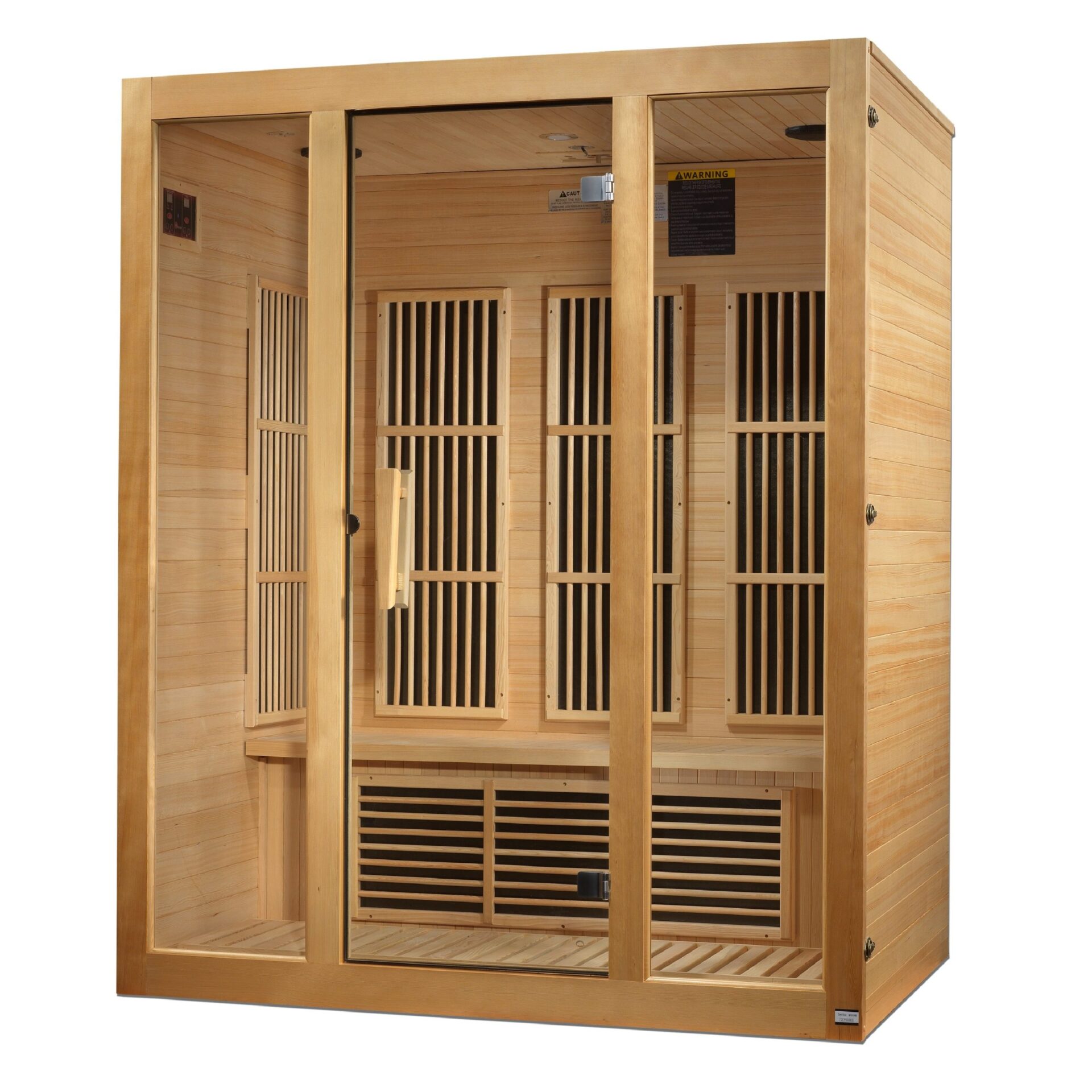 Solaris 3 Person Low EMF Far Infrared Home Sauna | Celebration Saunas™  Infrared Saunas - Best Quality Home Saunas
