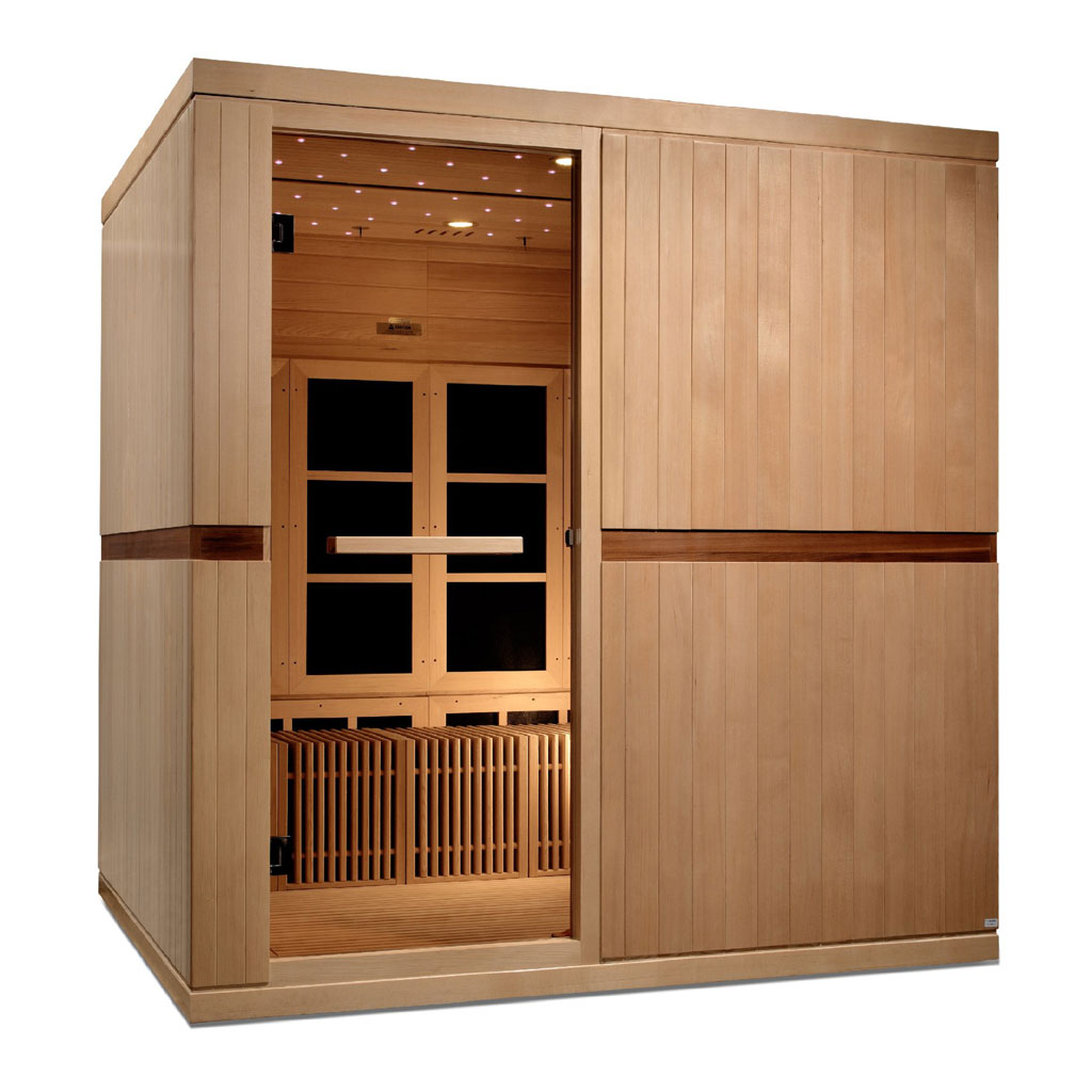 Galaxy 8 Person Wheel Chair Accessible (Non ADA) / Yoga Ultra Low EMF Far Infrared Sauna