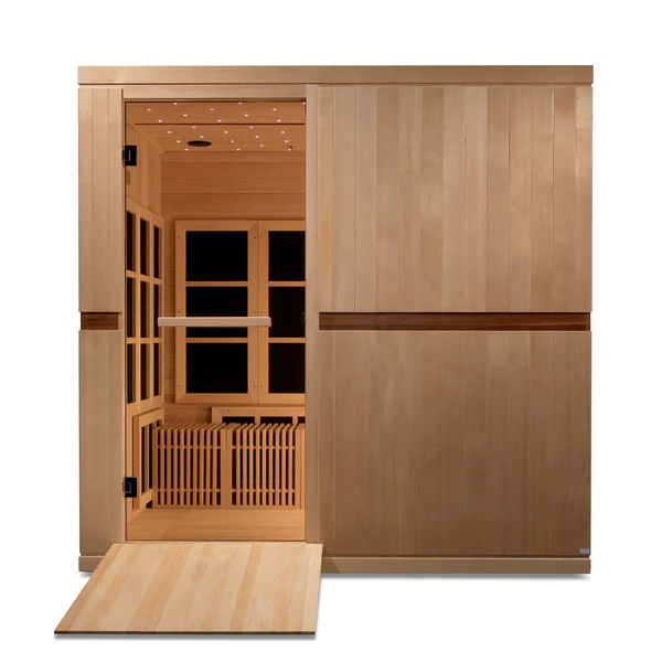 Galaxy 8 Person Wheel Chair Accessible (Non ADA) / Yoga Ultra Low EMF Far Infrared Sauna
