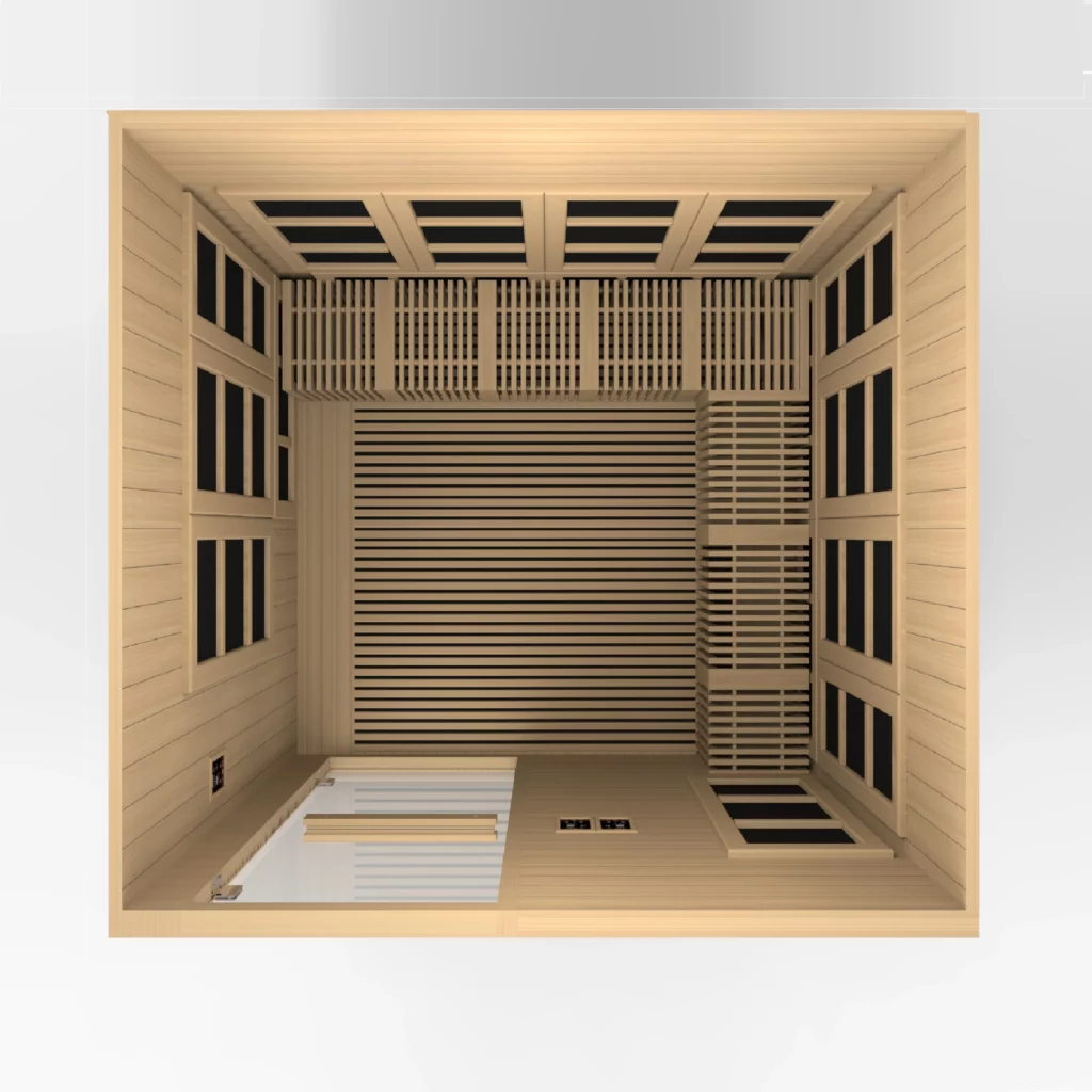 Galaxy 8 Person Wheel Chair Accessible (Non ADA) / Yoga Ultra Low EMF Far Infrared Sauna