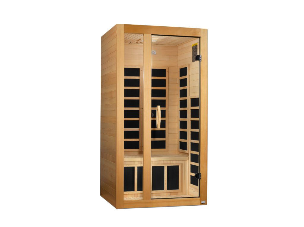 Lunar 1 Person Low EMF Indoor Home Far Infrared Sauna
