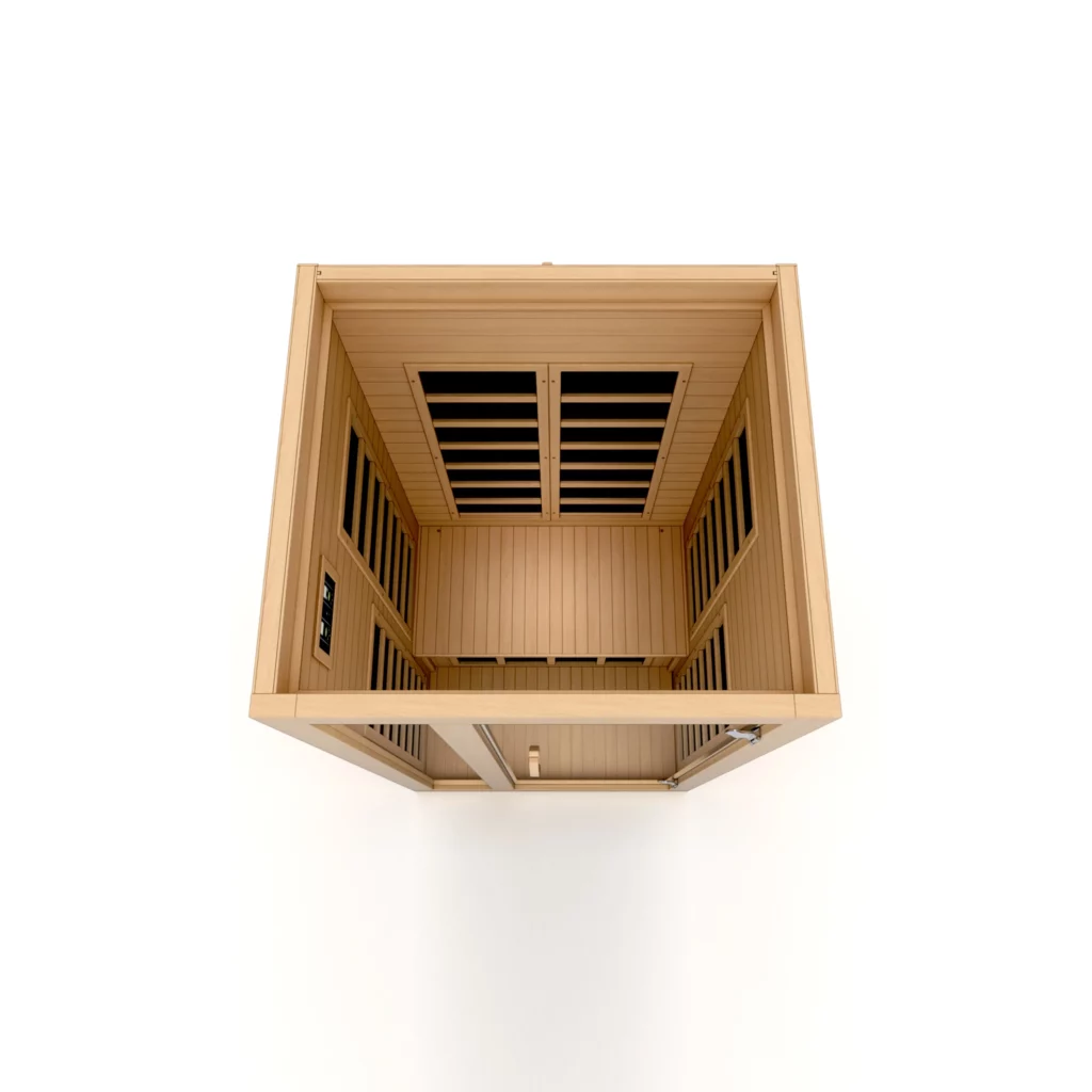 Lunar 1 Person Low EMF Indoor Home Far Infrared Sauna